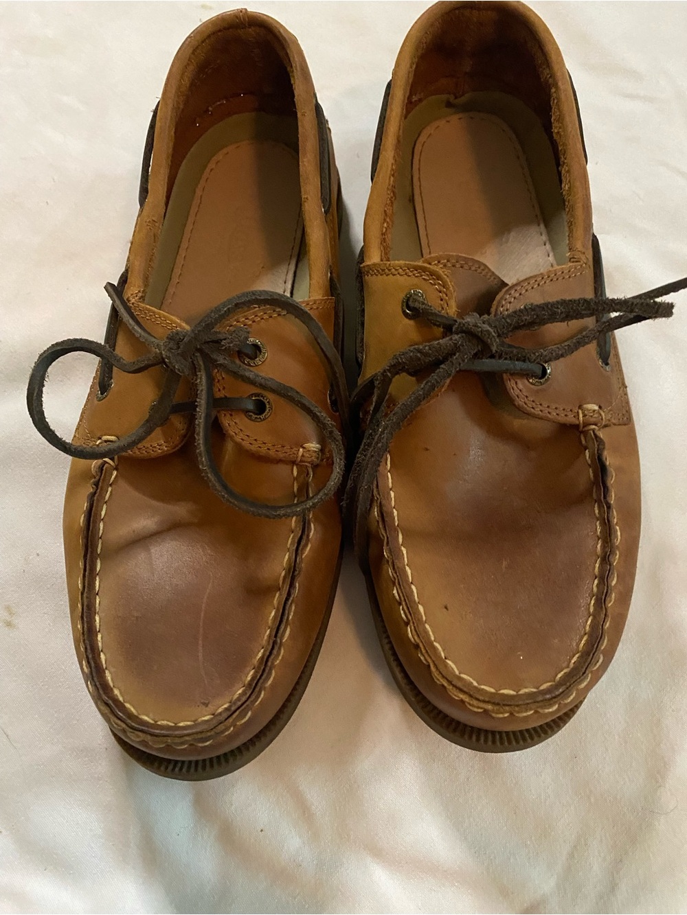G.H. Bass Hampton Core 2 Leather Boat Shoes - Men's 9.5 W Wide